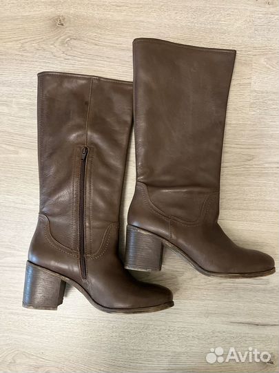 Сапоги женские натуральная кожа