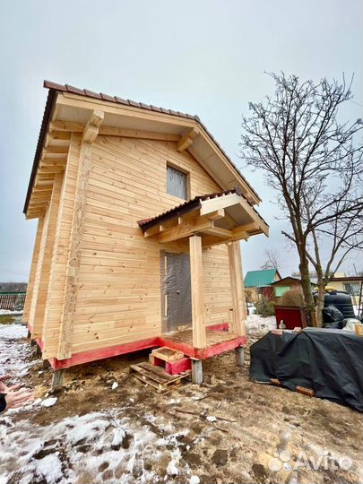 Строительство домов из клеенного бруса