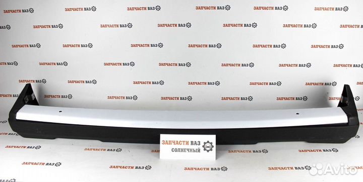 Бампер 2107 задний в сборе без кронштейнов Новый