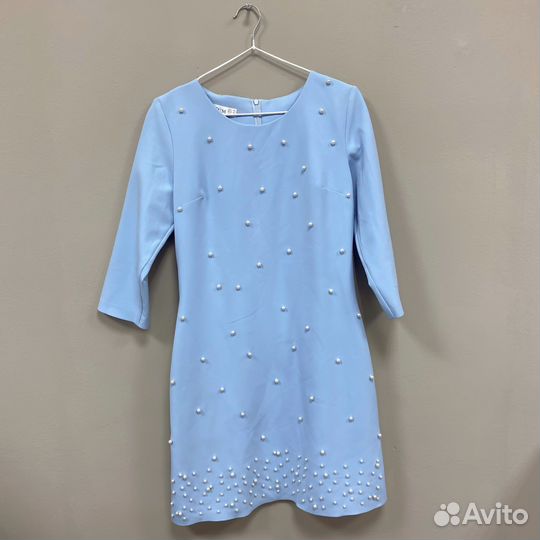 Платье с бусинами