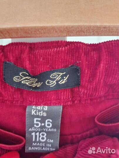 Брюки zara для девочки