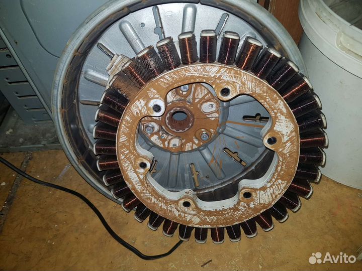 Тэн (нагревать) и помпа (насос) на lg F1039ND