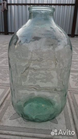 Банка 10 литров стеклянная