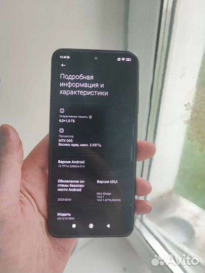 Телефон Xiaomi Redmi note 10s