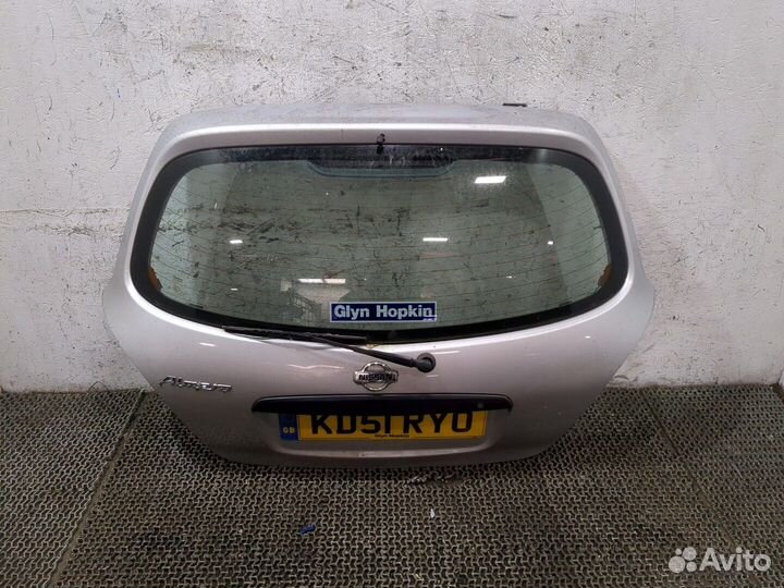 Подсветка номера Nissan Almera N16, 2002