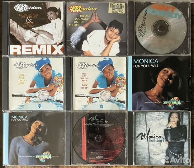 Monica, Lil' Mo CD коллекции