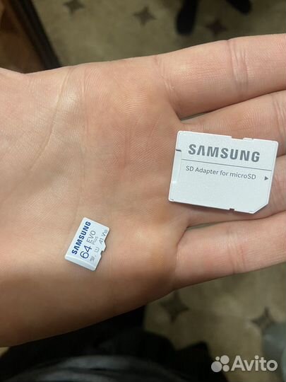 Флешка micro sd 64