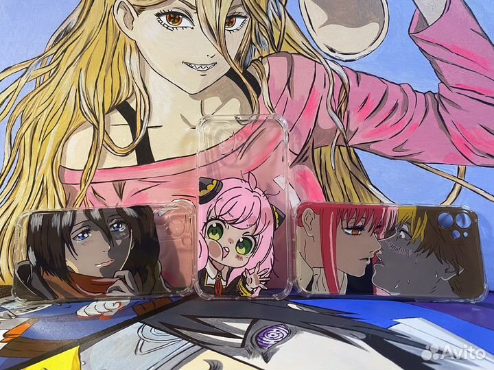 Роспись/кастом чехла, аниме в наличие и на заказ