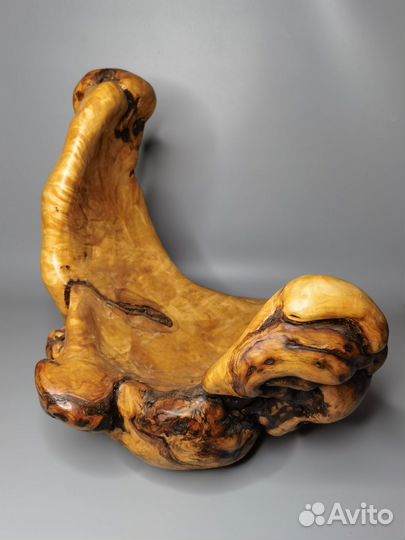 Ваза интерьерная из дерева