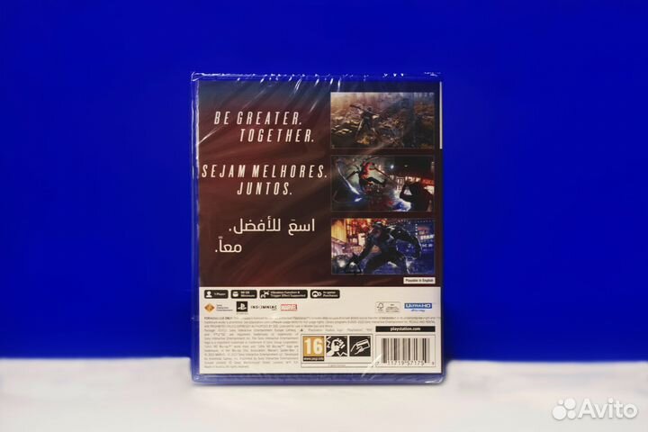 Spider man 2 ps5 диск полностью на русском