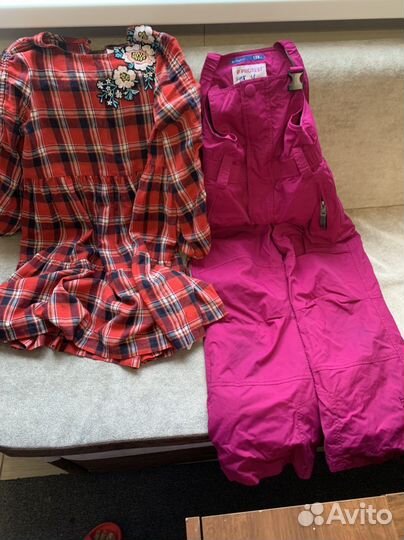 3 пакета вещей для девочки 134-146