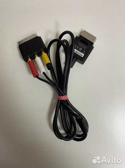 Кабель Тюльпан для Xbox 360 S (б/у)