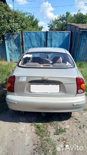 Chevrolet Lanos 1.5 МТ, 2008, битый, 83 000 км