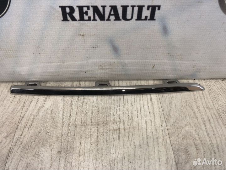 Молдинг решетки радиатора накладка Renault logan s