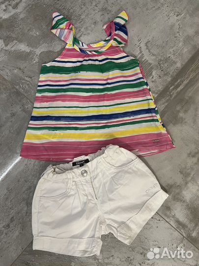 Шорты футболка Jacobs, Chloe, Dkny zara 5 лет