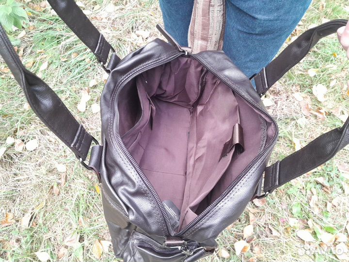 Сумка мужская кожаная