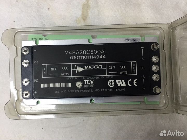 Преобразователь напряжения Vicor 48v-28v