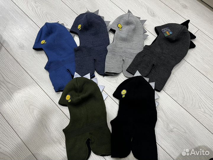 Шапка шлем демисезонный