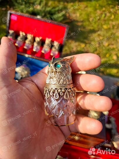 Стопки перевертыши. Хрусталь. Арт. 0030