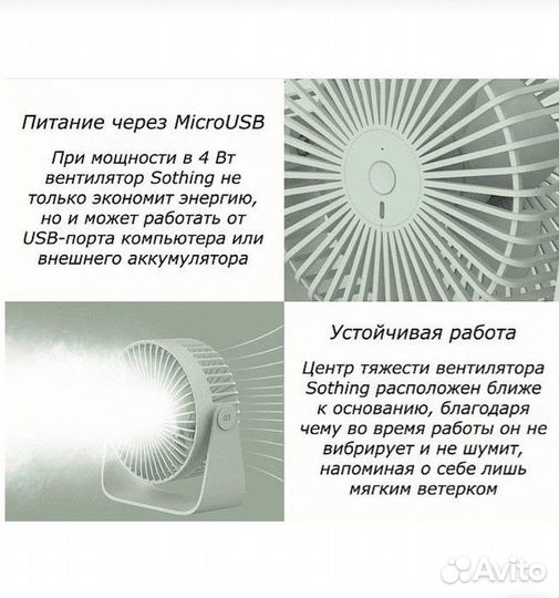 Вентилятор xiaomi