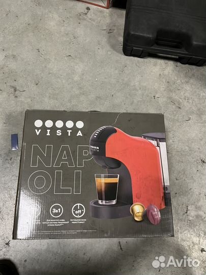 Кофемашина капсульная Vista Napoli White