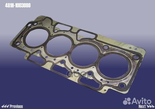 Прокладка chery tiggo ГБЦ 1,8 ORG 481H1003080