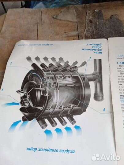 Печь газогенераторная Бренеран