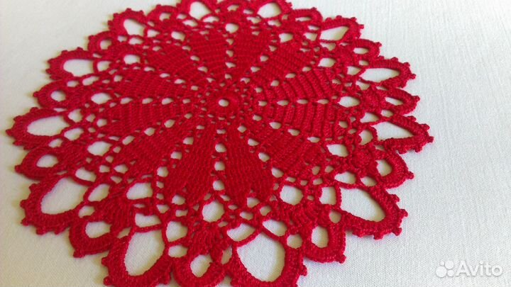 Салфетки крючком