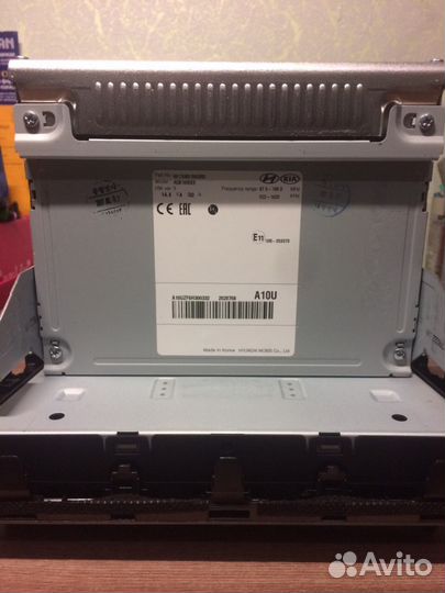 Штатная магнитола Hyundai Solaris 2017 г