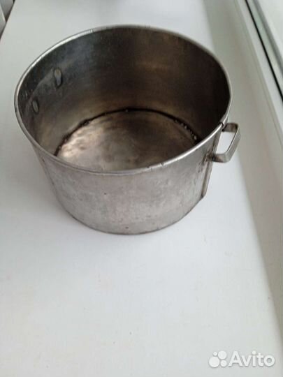 Кастрюля стальная на 7 л