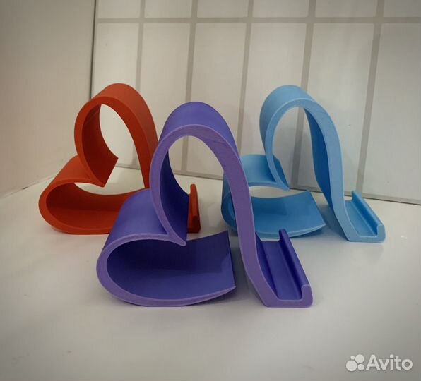 Подставка для телефона Сердце (Сердечко) 3Д печать