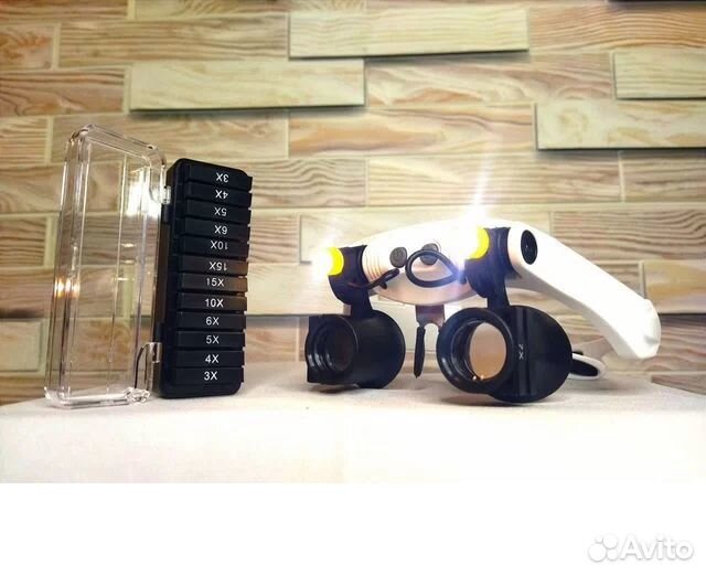 Бинокулярные очки от 3 до 25 крат.14 линз см.видео