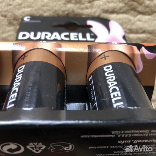 Батарейки Duracell LR14 (c2)