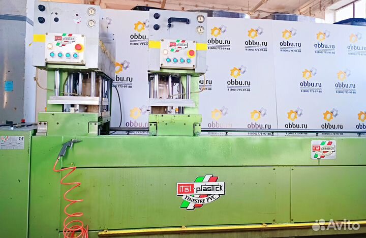 Двухголовая сварка для окон П В Х Ital Plastick