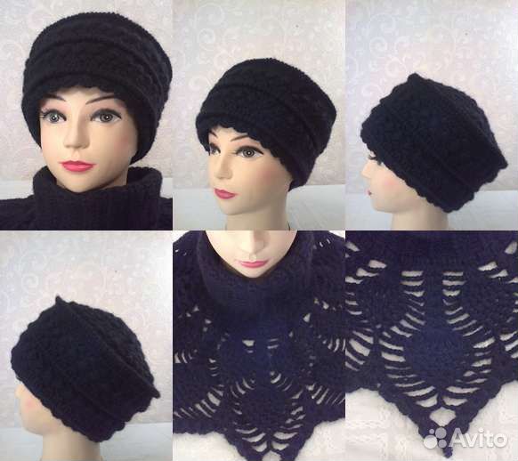 Шапка Кубанка крючком 