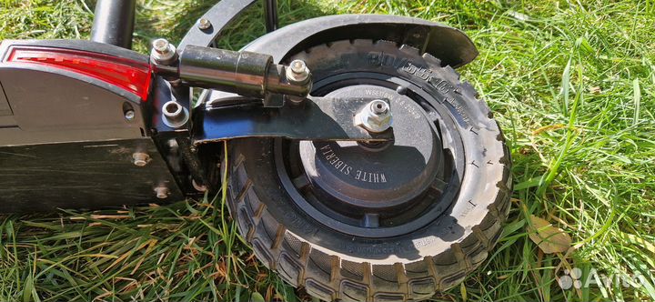 Электросамокат white siberia luna 800W