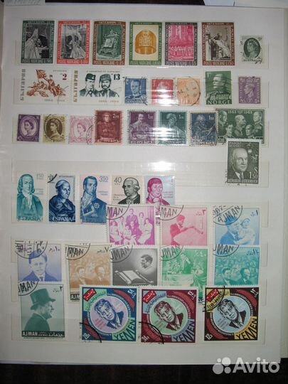 Марки - личности, деятели, даты, организации