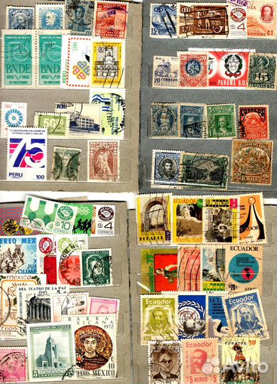 Почтовые марки стран Латинской Америки