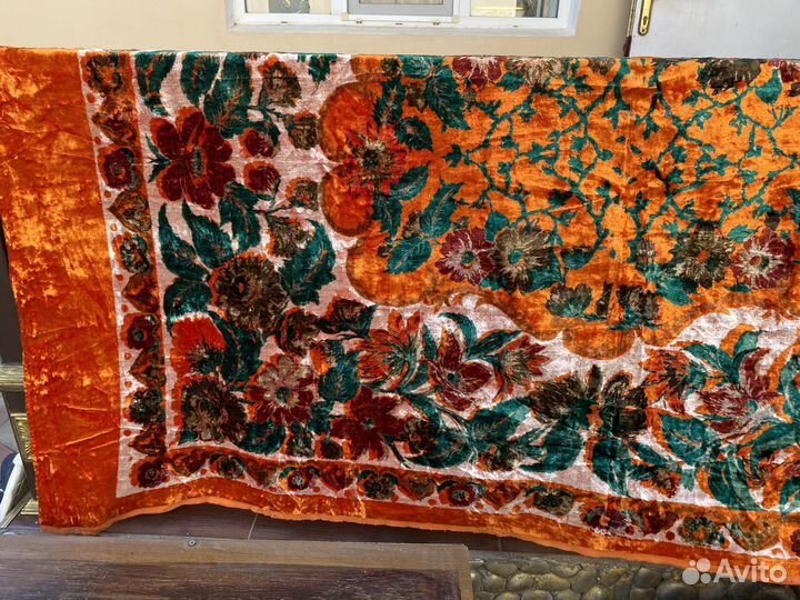 Плюш винтажный