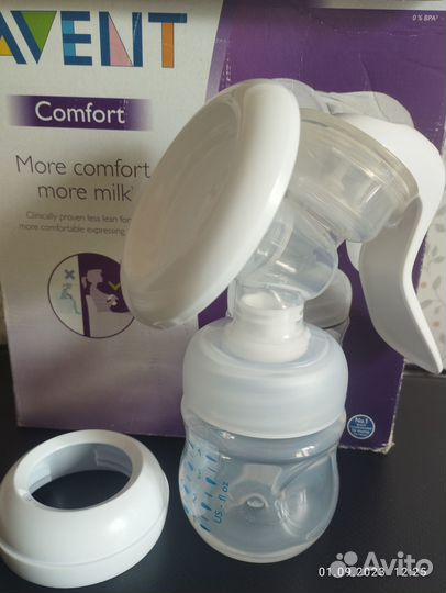 Молокоотсос avent ручной