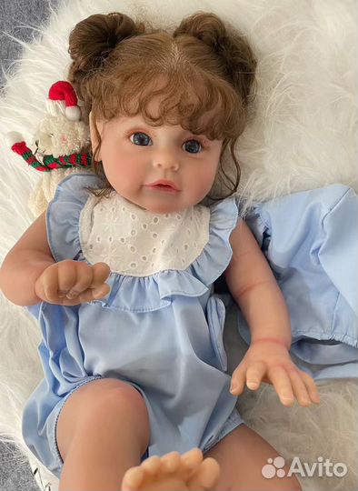 Кукла Реборн девочка 60 см с