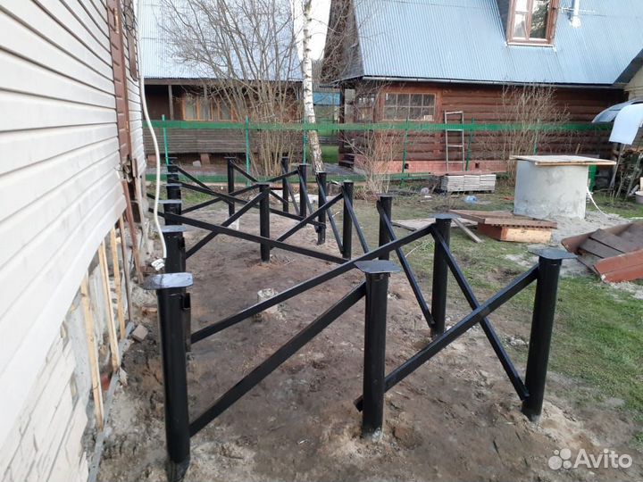 Винтовые сваи / Свайный фундамент под ключ