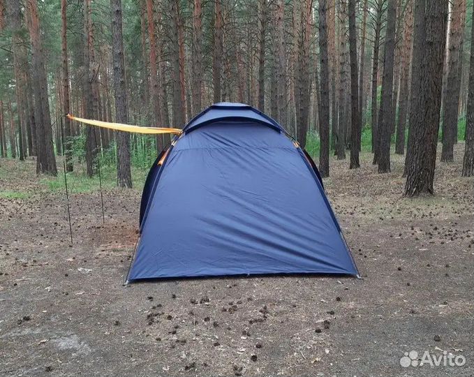 Палатка 2х комнатная с большим коридором