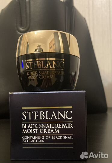 Крем для лица black snail repair cream