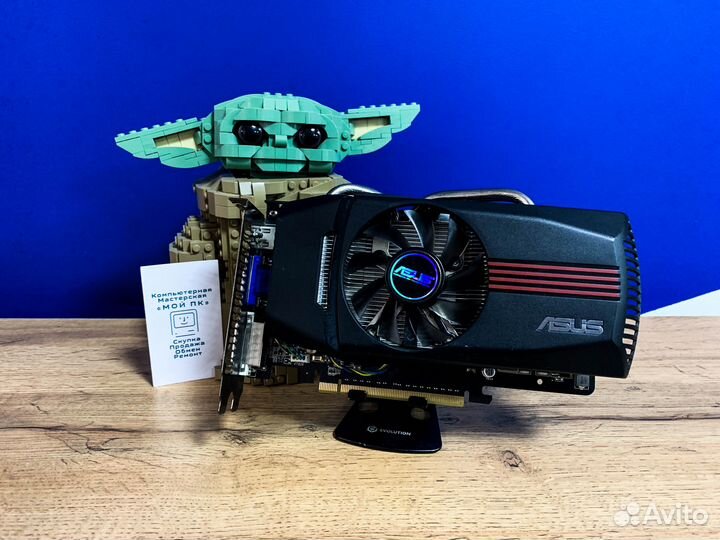 Видеокарта Asus GTX 550Ti 1Gb 192Bit