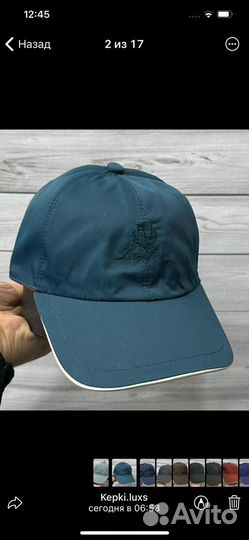 Loro piana кепка