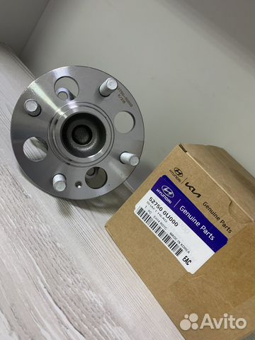 Ступица задняя в сборе с ABS Solaris