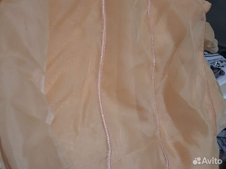 Ткань,Шторы тюль новая