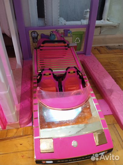 Домик для Барби с мебелью