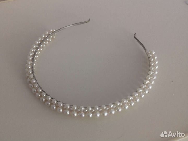 Свадебные украшения.Ободок.Корзина для шампанского